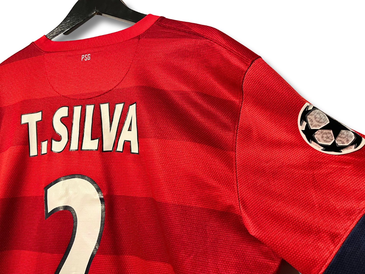 Maillot PSG Third 2012-2013 blanc Thiago Silva taille XL