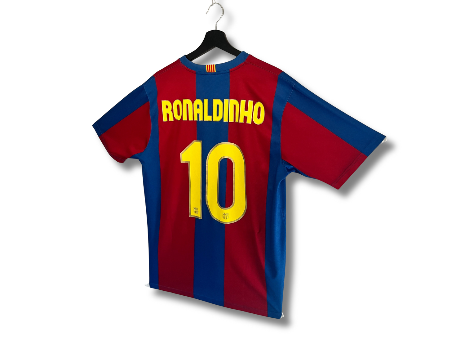 Maillot vintage FC Barcelone 2007/2008 Ronaldinho 10 domicile – PlayerStore