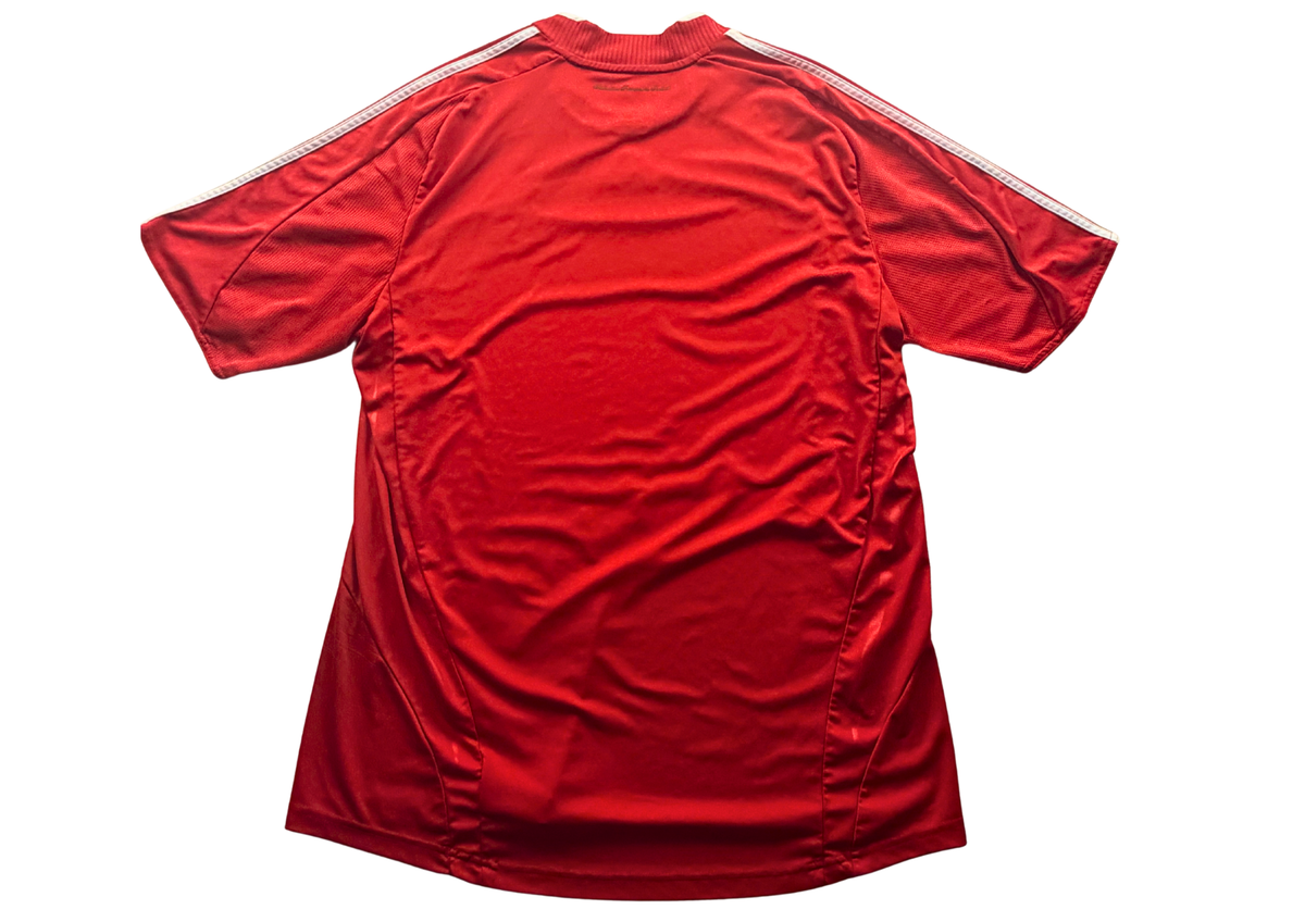 Dos vierge sans flocage maillot France rouge vintage