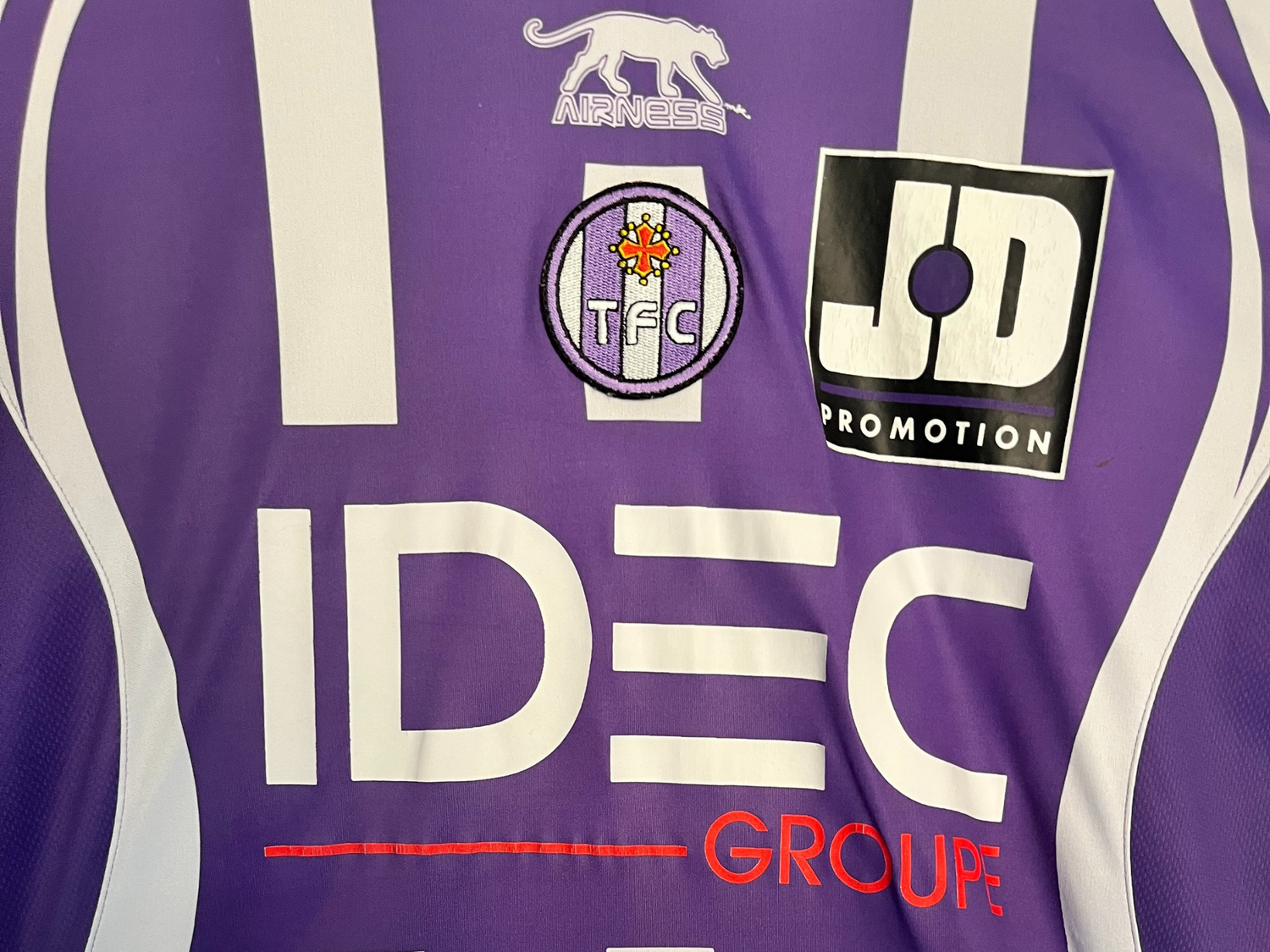 Maillot signé TFC 2010/2011 M’Bengue domicile – PlayerStore