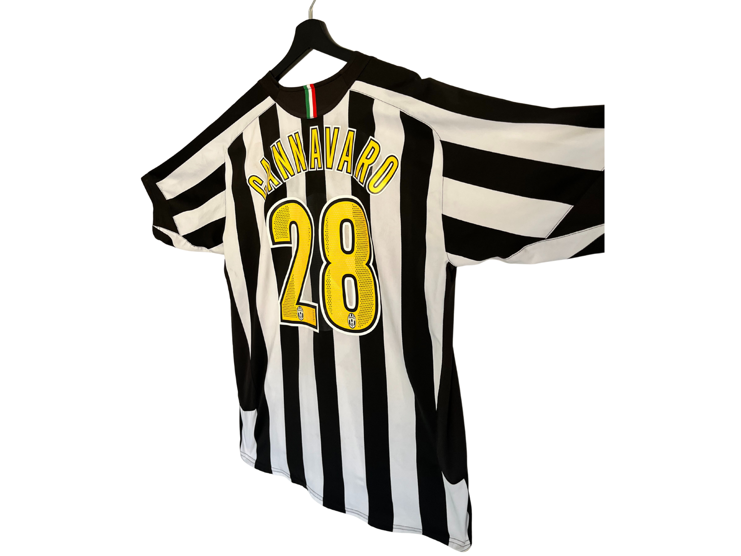 Maillot vintage Juventus 2005/2006 Cannavaro 28 domicile – PlayerStore