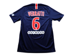 Maillot domicile Paris Saint-Germain PSG 2018 2019 bleu Nike Verratti 6