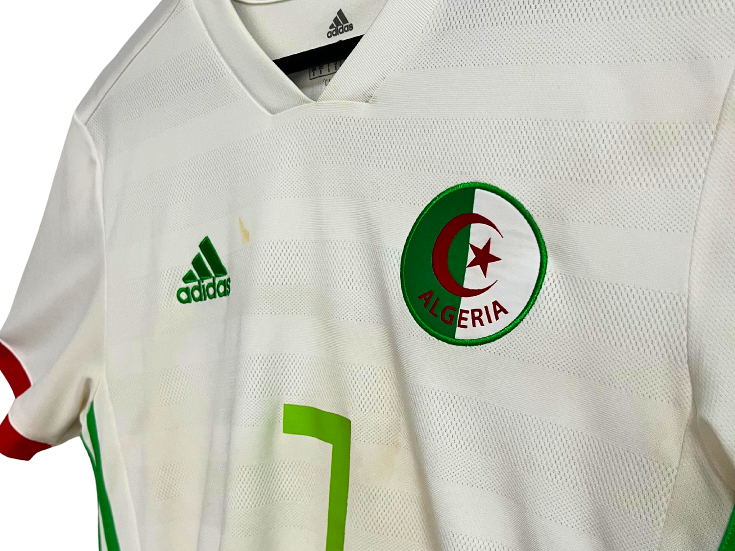 Maillot Algérie domicile 2018/2019 Mahrez 7 – PlayerStore