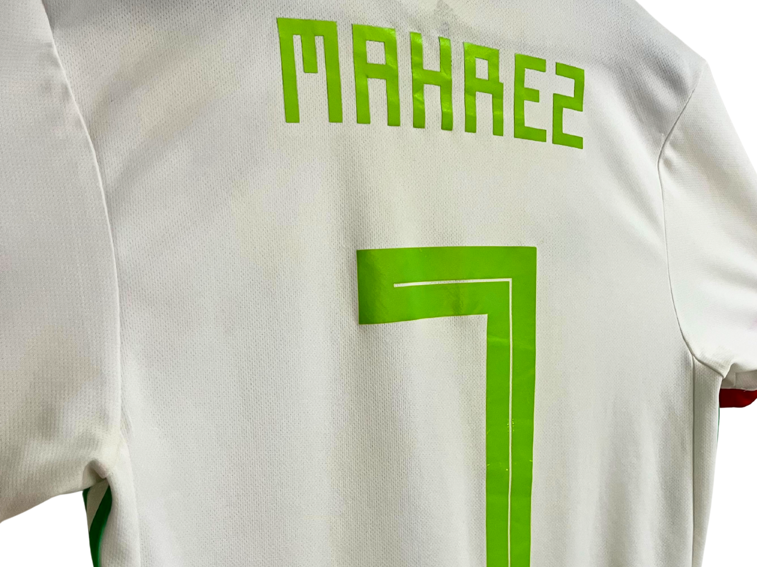 Maillot Algérie domicile 2018/2019 Mahrez 7 – PlayerStore