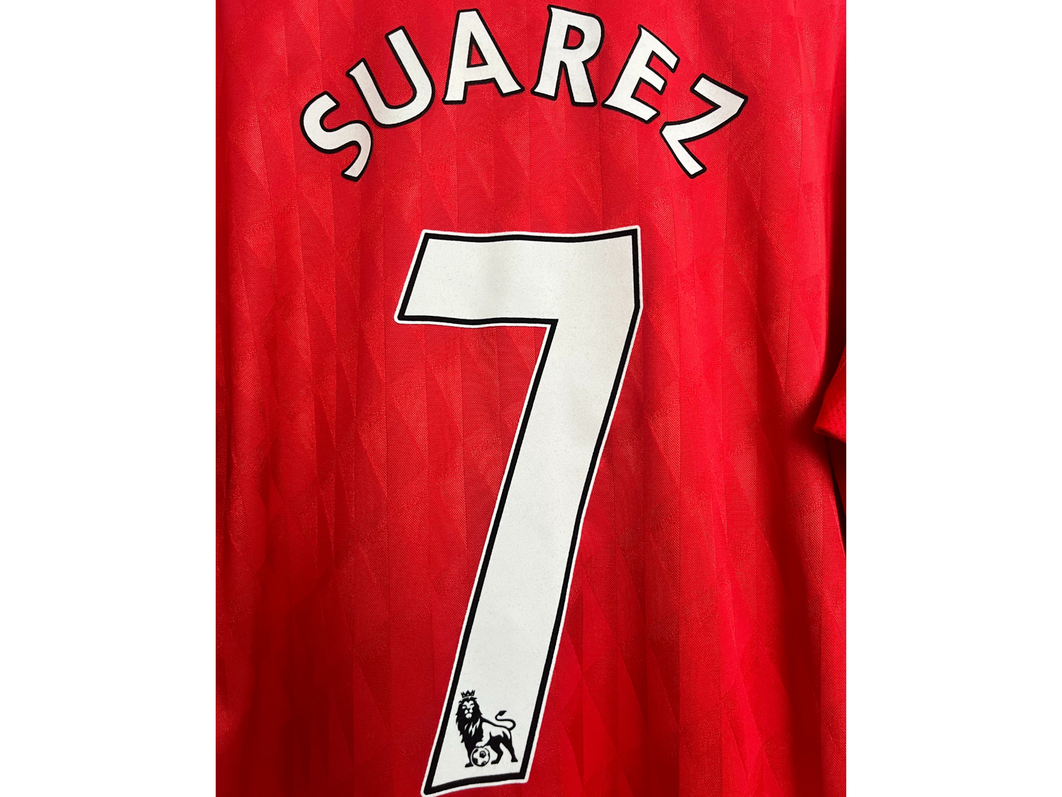 Maillot Liverpool FC domicile 2010/2012 Suarez 7 – PlayerStore