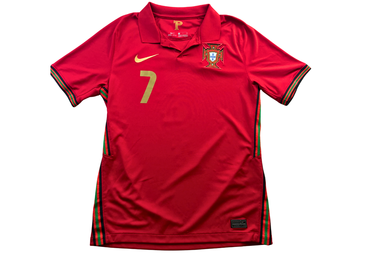 Maillot Portugal domicile rouge 2020-2021 Nike Ronaldo taille S