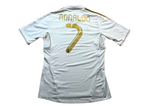 Flocage officiel Ronaldo numéro 7 dos maillot Real Madrid or