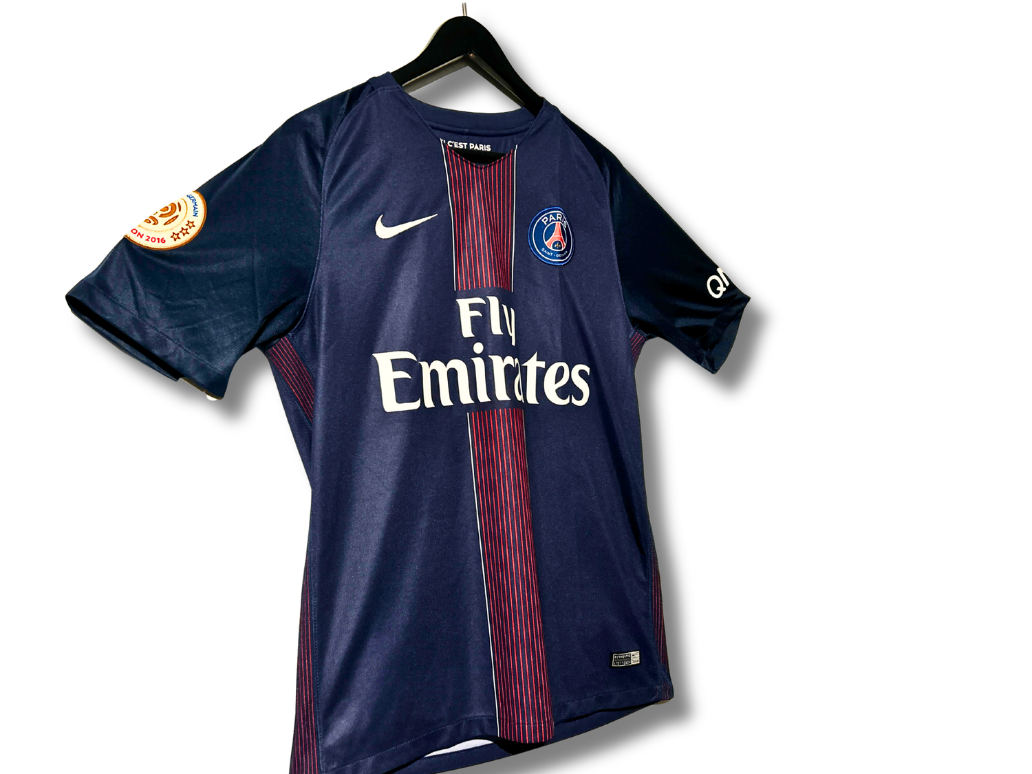 Maillot PSG domicile 2016-2017 bleu nuit Nike taille M
