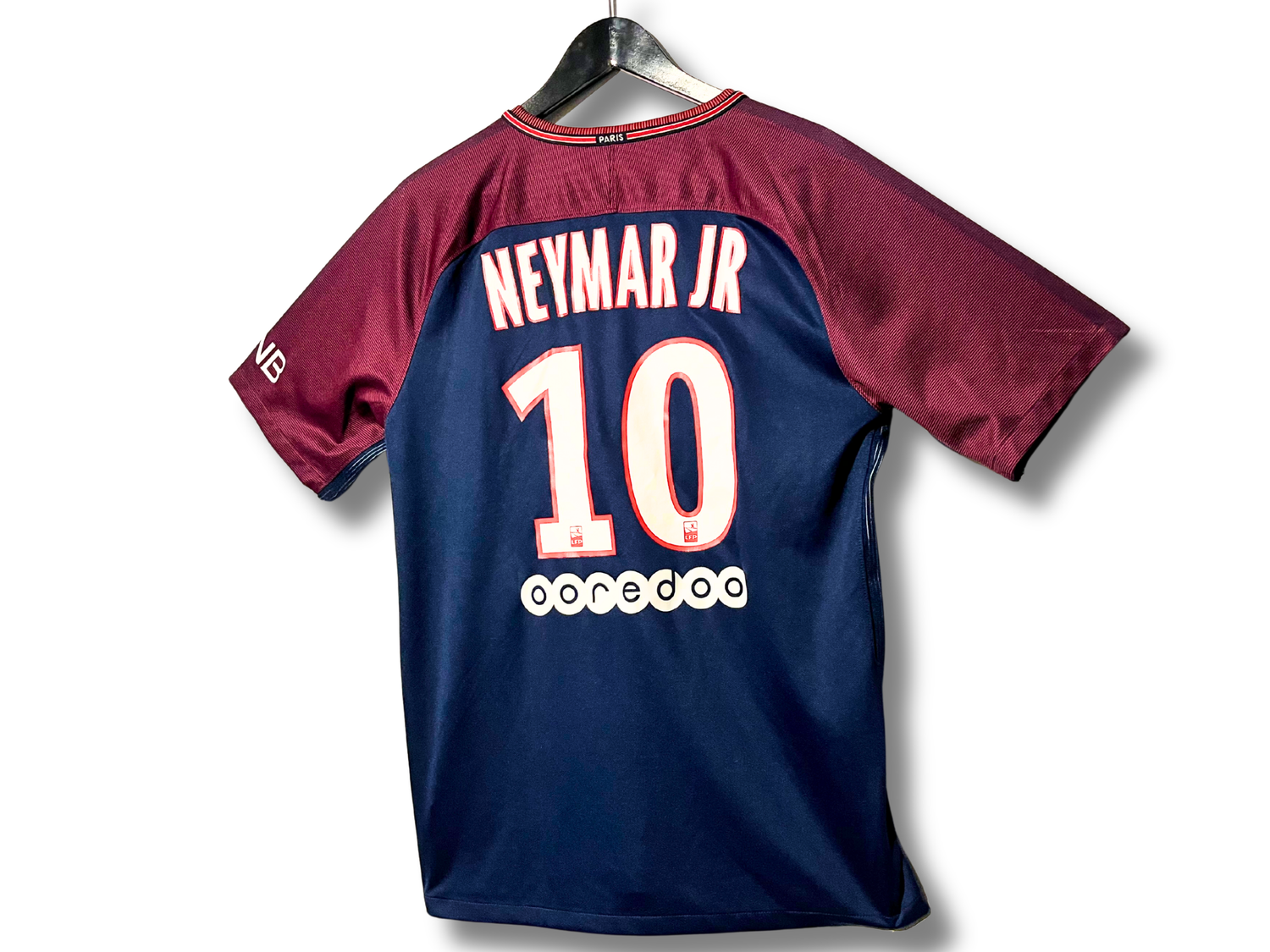 Flocage officiel Neymar Jr numéro 10 dos maillot PSG première saison