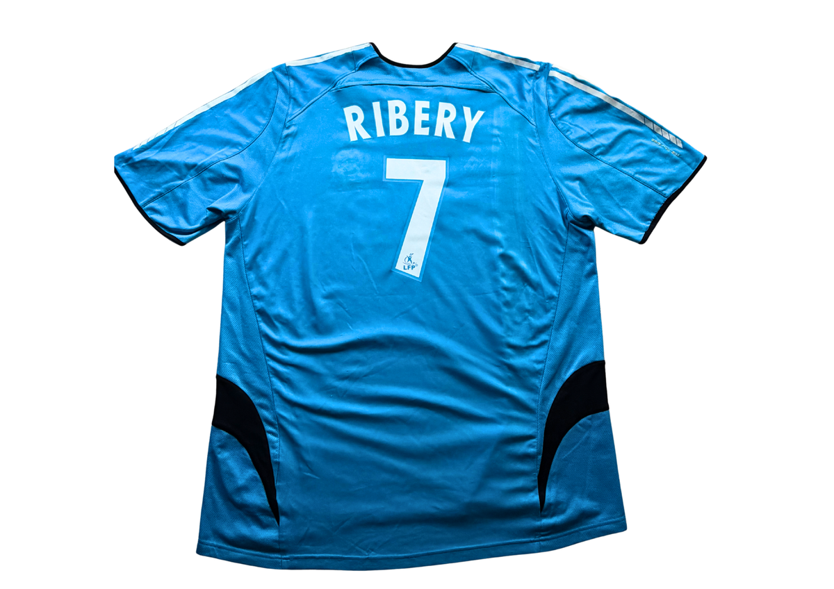 Flocage officiel Ribéry numéro 7 dos maillot OM 2006