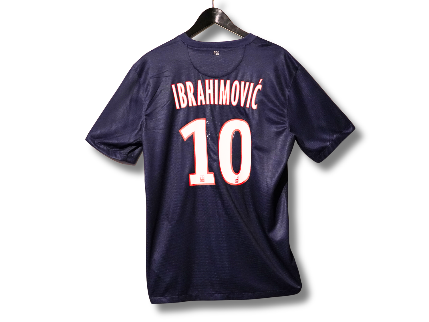 Flocage officiel Ibrahimovic numéro 10 dos maillot PSG 