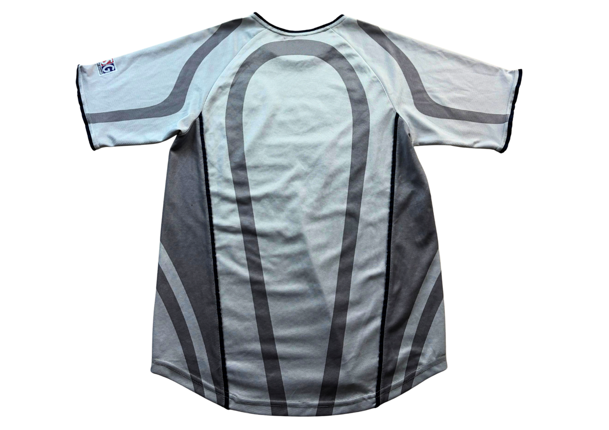 Dos vierge sans flocage maillot Paris Saint-Germain gris vintage