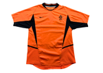 Maillot Pays-Bas domicile orange et noir 2002-2004 Nike taille S
