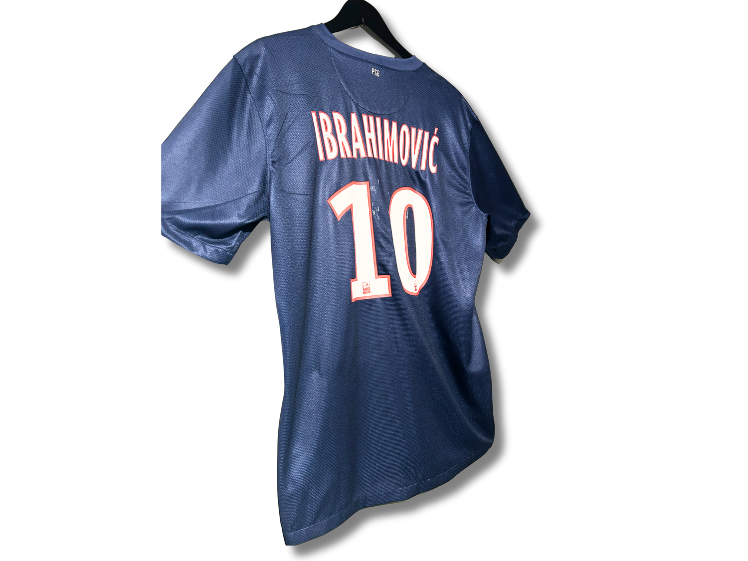 Flocage officiel Ibrahimovic numéro 10 dos maillot PSG neuf