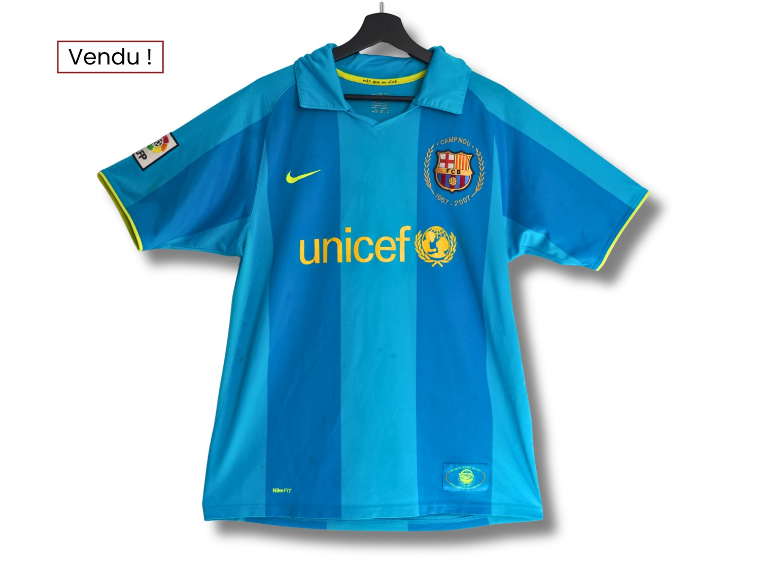 Maillot FC Barcelone Extérieur Anniversaire 2007/2008 - M