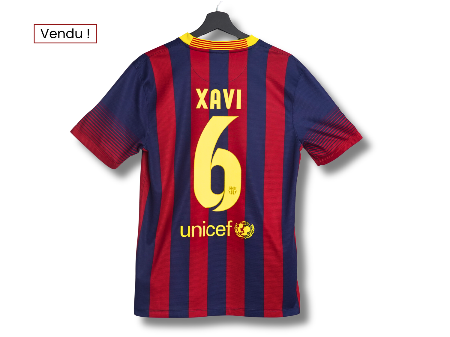 Maillot FC Barcelone Domicile 2014/2015 XAVI 6 - S