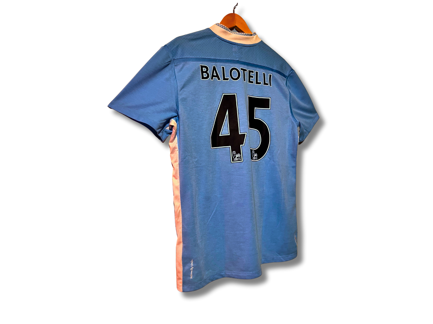 Flocage officiel Balotelli numéro 45 dos maillot Man City