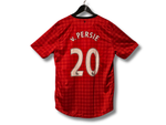 Flocage officiel Van Persie numéro 20 dos maillot Man Utd