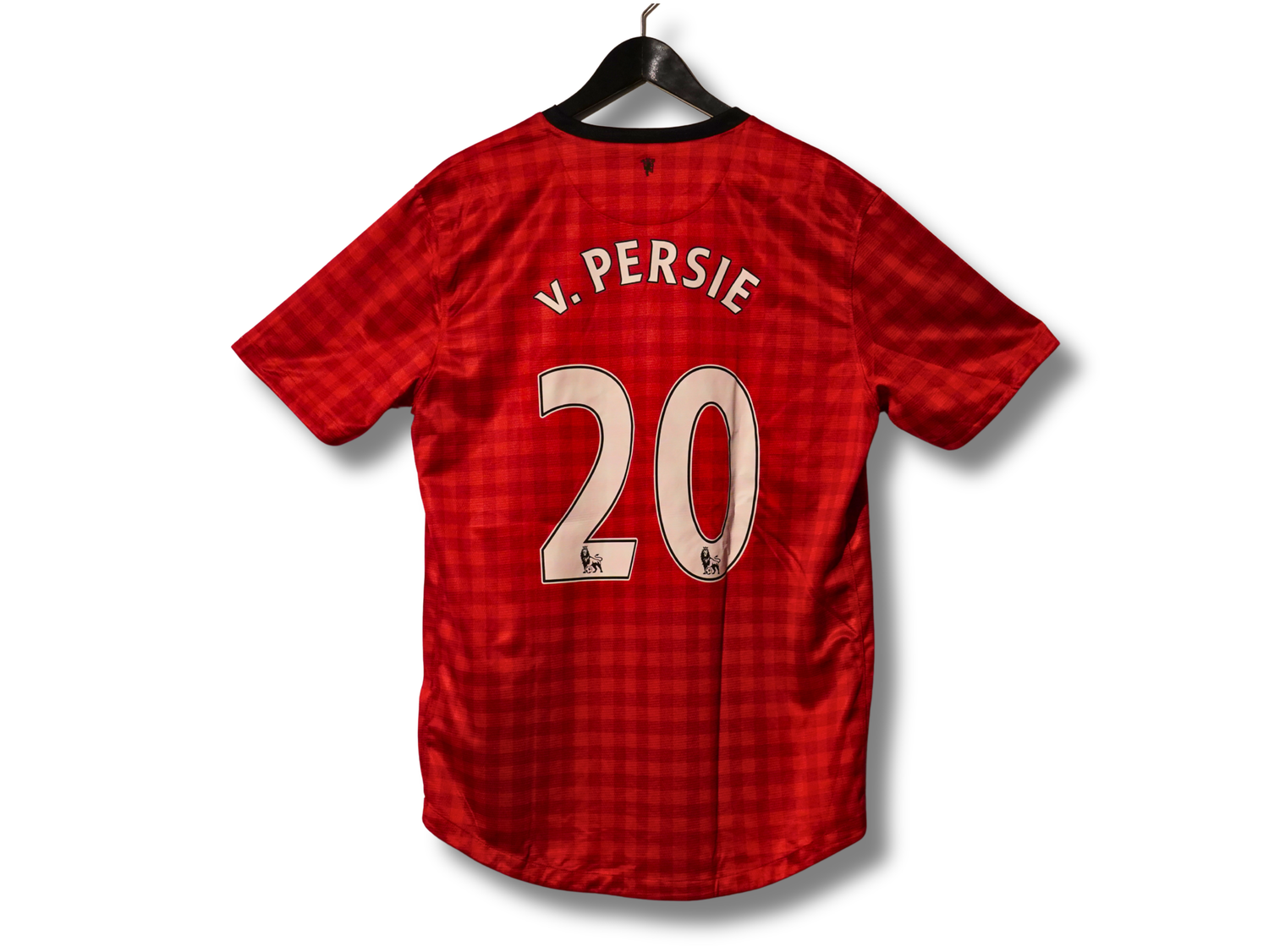 Flocage officiel Van Persie numéro 20 dos maillot Man Utd